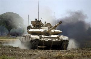 Nejmodernější ruský tank T-90 Nejmodernější ruský tank T-90