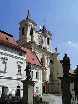 Benediktinský klášter v Rajhradě.