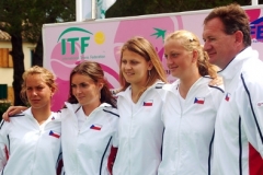 Sestava českého fedcupového družstva.
