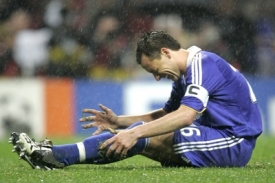 John Terry, kapitán fotbalistů Chelsea.