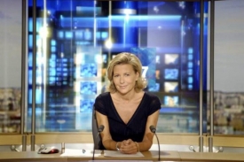 Zpravodajské studio.
