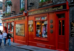 Chrám v mokré čtvrti - Temple bar.