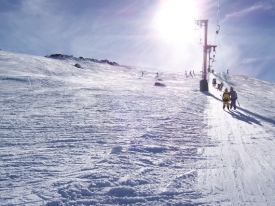 Thredbo v zimě. Australia, nebo Austria?