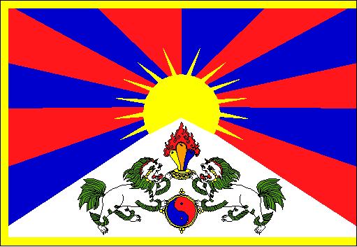Tibetská vlajka. Je i tato "made in China"? Tibetská vlajka. Je i tato "made in China"?