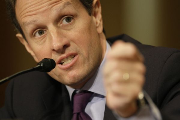 Americký ministr financí Timothy Geithner.