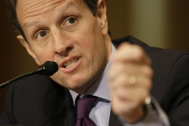 Americký ministr financí Timothy Geithner.