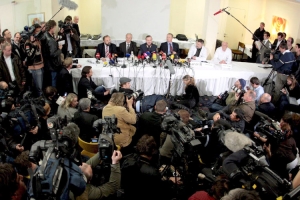 Tisková konference v případu Fritzl.