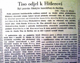 Tiso odjel k Hitlerovi.