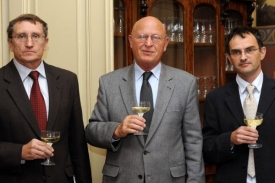 Karel Ulbrich, Václav Pačes a Tomáš Jungwirth