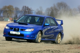 Subaru Impreza WRX STI ve svém živlu