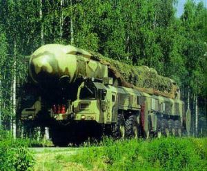Ruská strategická raketa Topol-M