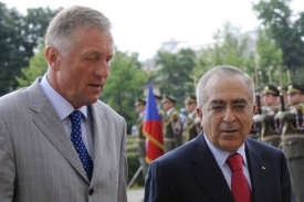 Mirek Topolánek a Salám Fajad mluvili o situaci na Blízkém východě.