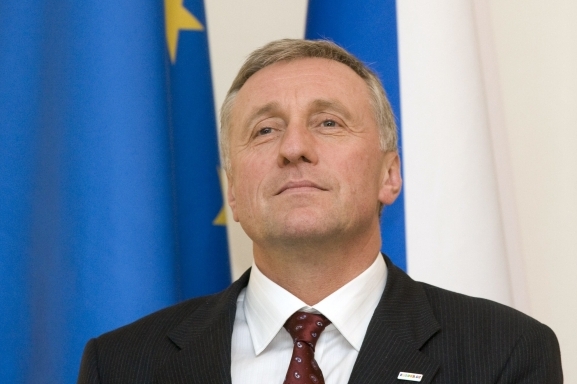 Šéf české vlády Mirek Topolánek po moskevských jednáních.