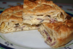 Slaný koláč Torta Rustica.