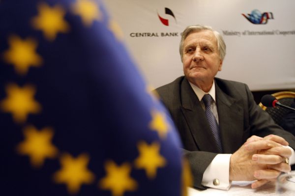 Šéf Evropské centrální banky Jean-Claude Trichet. Šéf Evropské centrální banky Jean-Claude Trichet.