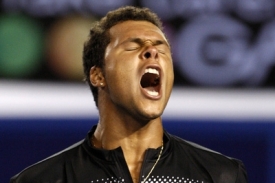 Francouzský tenista Jo-Wilfried Tsonga.