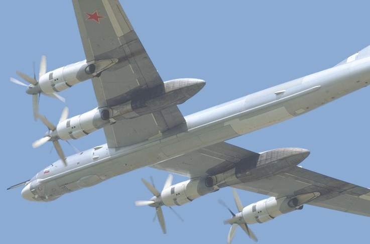 Ruský bombardér TU 95 MS