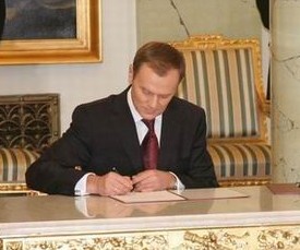 Polský premiér Donald Tusk.