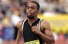Sprinter Tyson Gay