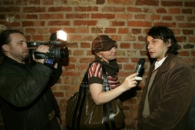 Pavel Liška během rozhovoru.