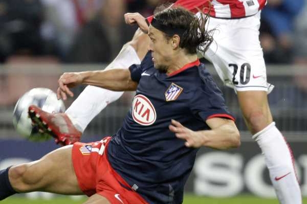 Tomáš Ujfaluši se těší v Atléticu Madrid dobré formě.