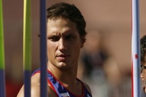 Oštěpař Vítězslav Veselý.