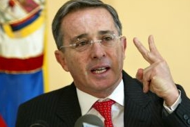 Kolumbijský prezident Álvaro Uribe Vélez, 2007