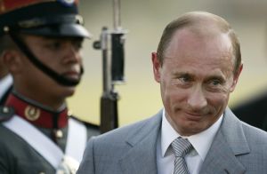 Ruský prezident Putin na guatemalském letišti