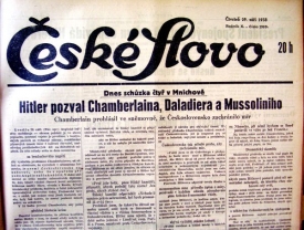 České slovo o Mnichovské konferenci.