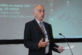 Jiří Vačkář, dočasný šéf ministerstva pro místní rozvoj