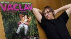 Režisér Jiří Vejdělek s upoutávkou na jeho nový film Václav.
