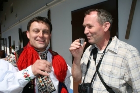 Senátor Vaculík na jižní Moravě.