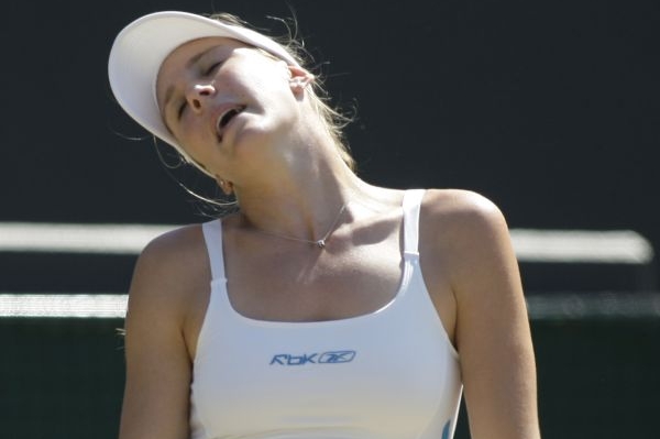 Tenistka Nicole Vaidišová. Ve Wimbledonu prohrála ve čtvrtfinále.