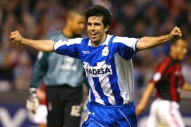 &Scaron;panělsk&yacute; fotbalista Juan Carlos Valeron.