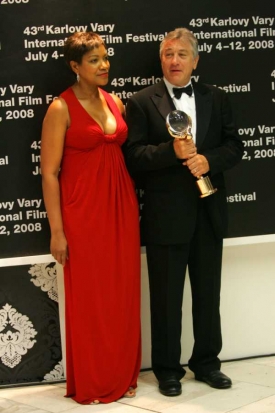 Robert De Niro s manželkou.