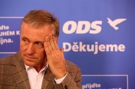 Šéf ODS Mirek Topolánek prohrál svoje první volby.