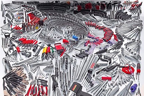 Sada nářadí Craftsman se skládá ze 1470 dílů.