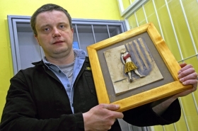 Vězeň Suchomel a jeho oblíbená tanečnice.