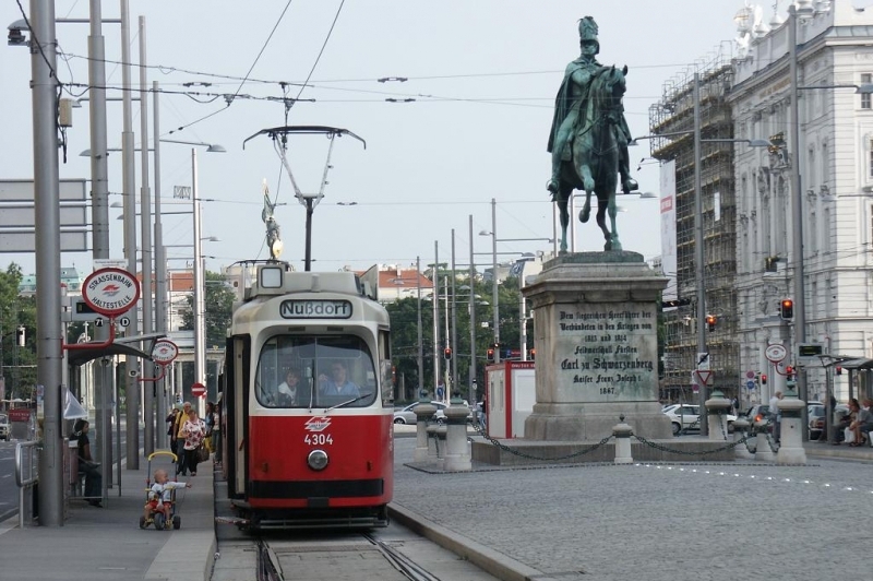 Projížďka tramvají po Vídni