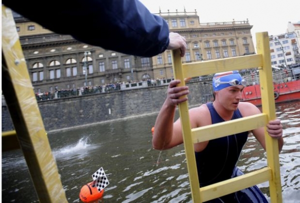 Vítěz nejdelšího závodu David Čech.