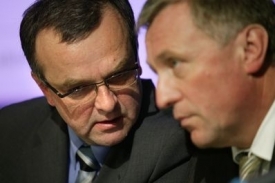 Miroslav Kalousek a Mirek Topolánek