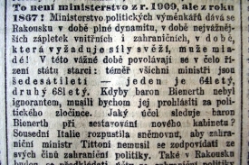 Vl&aacute;da starců.