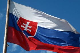Slovenská vlajka.