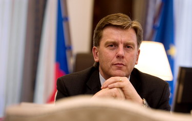 Předseda Poslanecké sněmovny Miloslav Vlček.