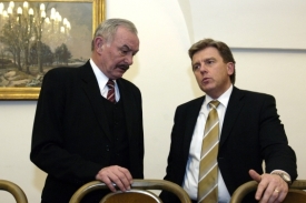 Miloslav Vlček a Přemysl Sobotka