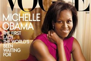 Michelle Obamová na titulu prestižního Vogue.