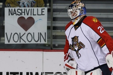 Brankář Tomáš Vokoun Brankář Tomáš Vokoun