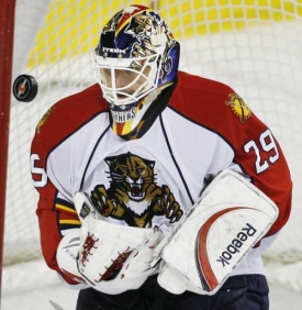 Tomáš Vokoun se podílel na výhře Panthers. Tomáš Vokoun se podílel na výhře Panthers.