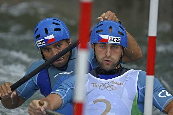 Deblkanoisté Ondřej Štěpánek a Jaroslav Volf. 