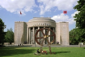 Volksbühne v Berlíně.